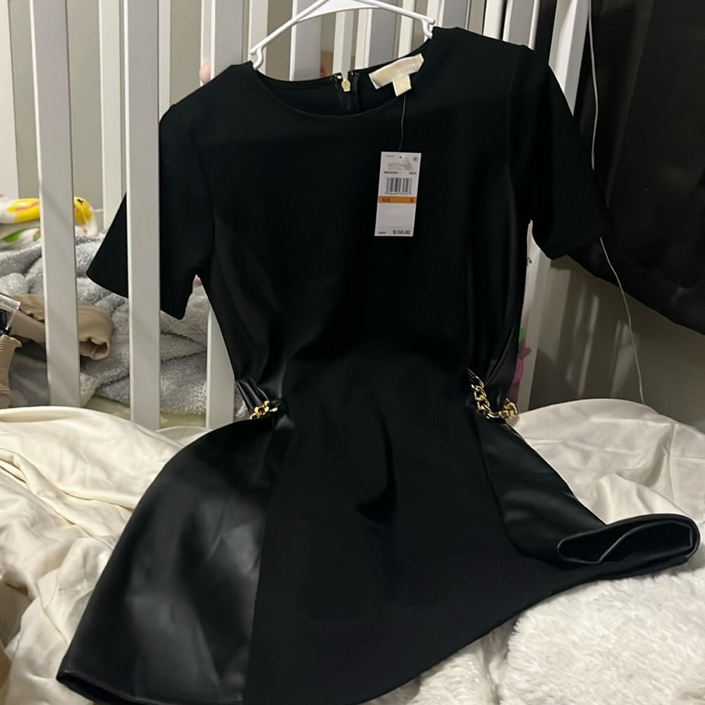 NWT Michael kors leather dress